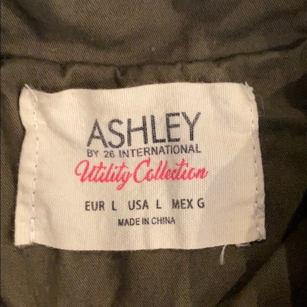 Olive Green Spring Jacket - Picture 3 of 3